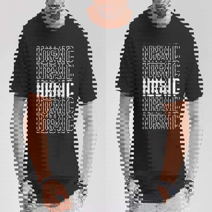 無機質。 Tシャツ 面白い贈り物