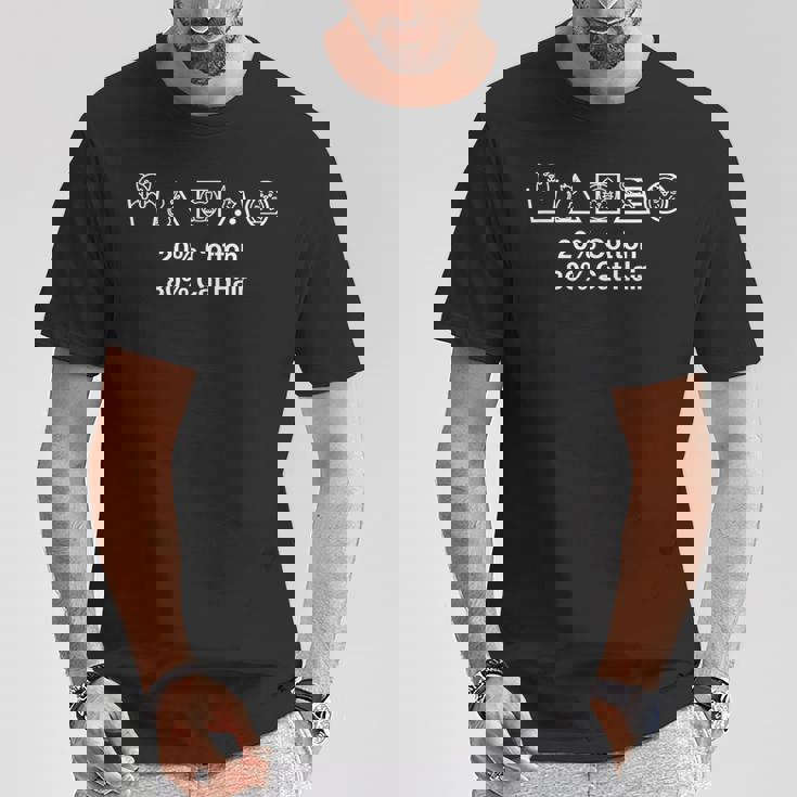 猫 80 猫の毛 猫の毛 猫のママ ニャー 猫 Tシャツ 面白い贈り物