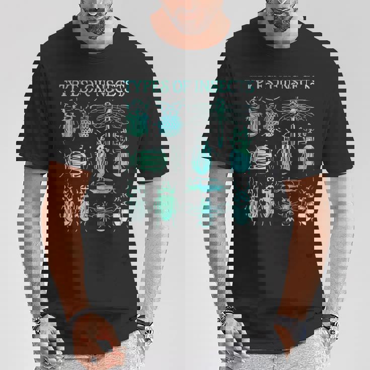 生物学 甲虫の種類 昆虫愛好家 Tシャツ 面白い贈り物