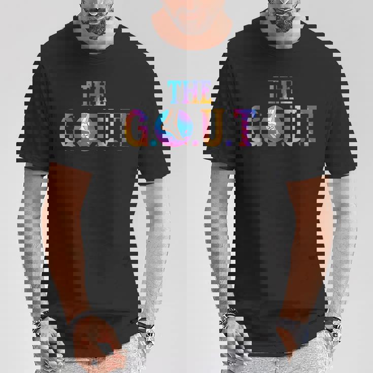 痛風戦士 炎症性関節炎啓発 ポダグラ痛風 Tシャツ 面白い贈り物