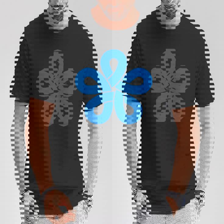 福岡県特殊旗 シンボル 日本 九州 Tシャツ 面白い贈り物