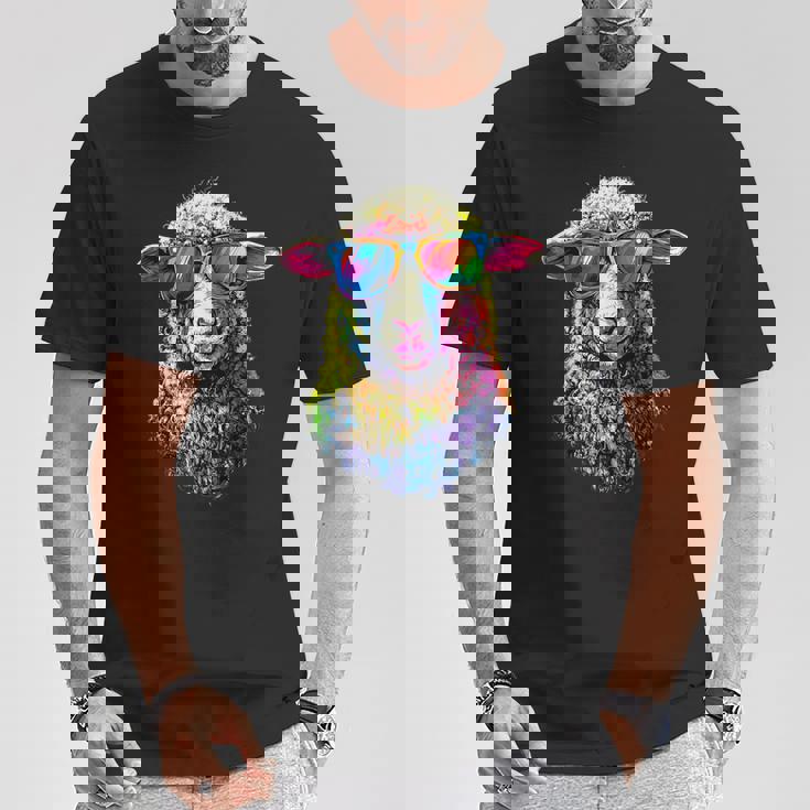 羊 子羊 小型羊 国産羊 羊飼い 甘い羊 Tシャツ 面白い贈り物