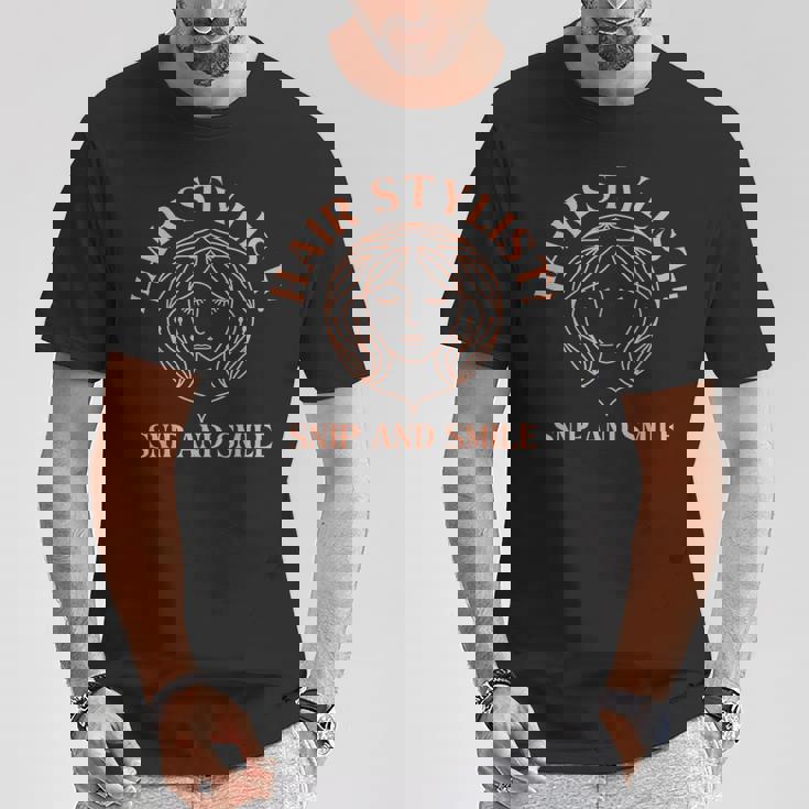 美容師、ヘアスタイリスト、美容院、理髪師、美容師 Tシャツ 面白い贈り物