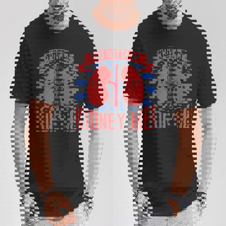 腎臓移植 腎臓ドナー 腎臓病 Tシャツ 面白い贈り物