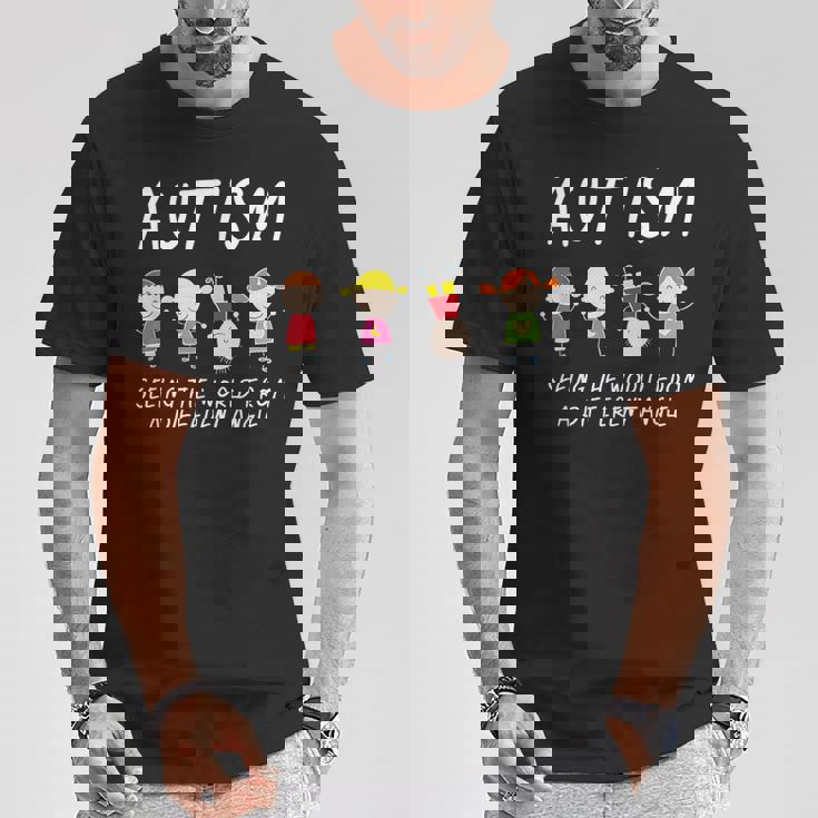 自閉症の認識 自閉症者 ギフト耐性 自閉症 Tシャツ 面白い贈り物