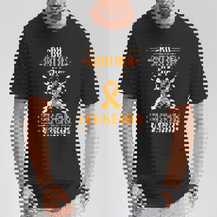 誇り高き兄弟 白血病戦士 Tシャツ 面白い贈り物