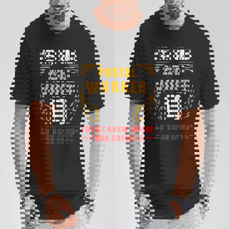 退職郵便局 郵便局 退職 ポストマン Tシャツ 面白い贈り物