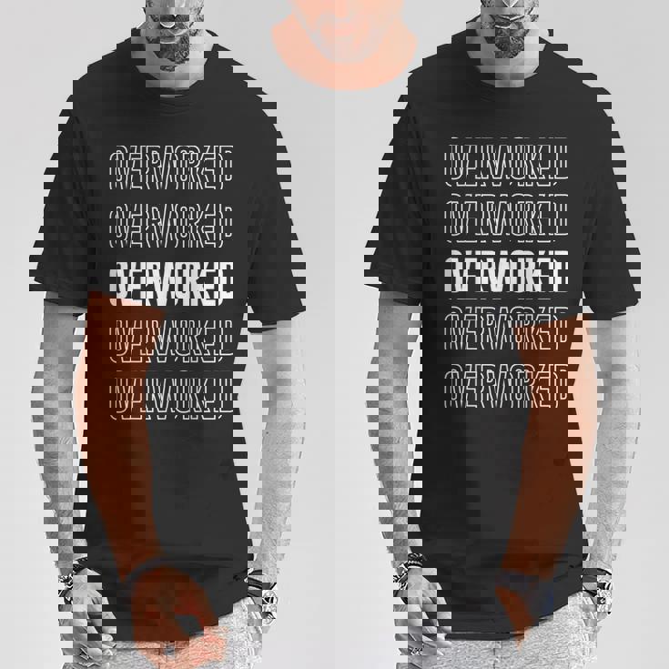 過労 Tシャツ 面白い贈り物