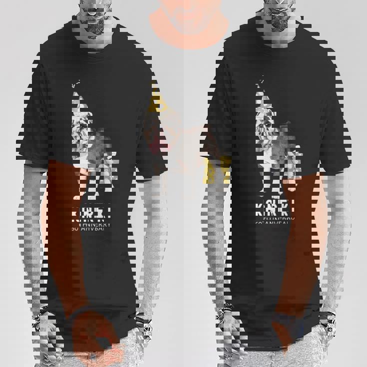 還暦祝い 犬好き 男性 女性 父 母 還暦 お祝い 60歳 かわいい 犬 ブルドッグ おしゃれ おもしろ 長袖tシャツ Tシャツ 面白い贈り物