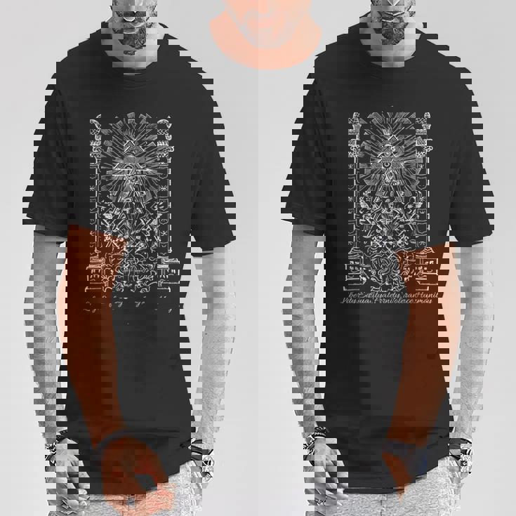 都市伝説アイテム フリーメイソン Tシャツ 面白い贈り物