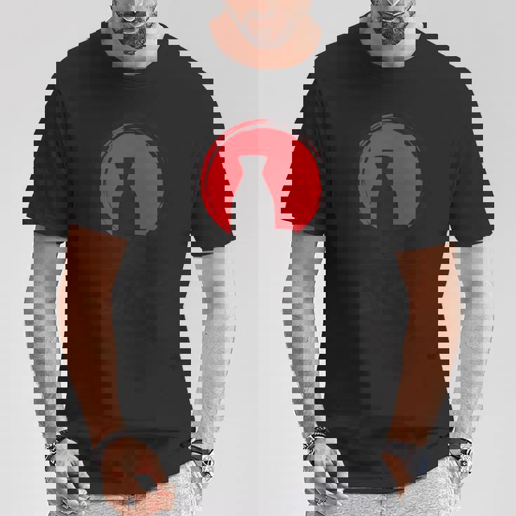 酒 日本酒 長袖tシャツ Tシャツ 面白い贈り物