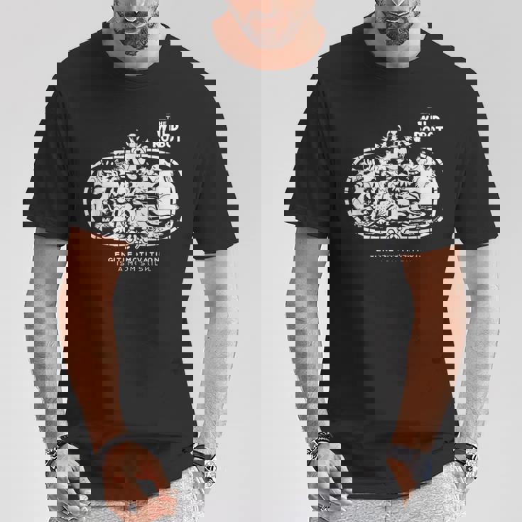 野生の島のロズ Gentle Parenting Tシャツ 面白い贈り物