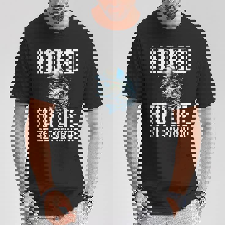 釣り好き おしゃれ アングラーのマストアイテム バス 釣り 長袖tシャツ Tシャツ 面白い贈り物