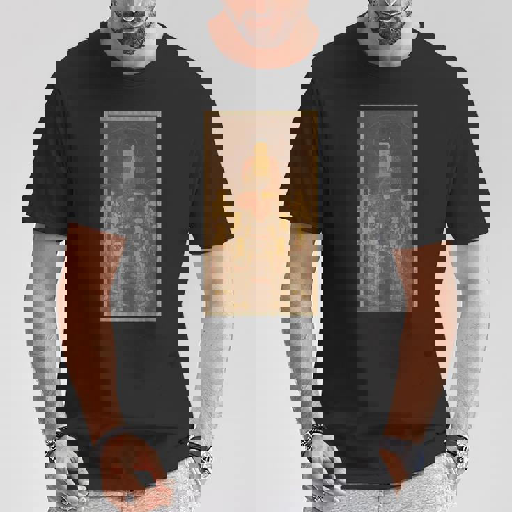 阿弥陀仏 阿弥陀 と八大菩薩 Tシャツ 面白い贈り物