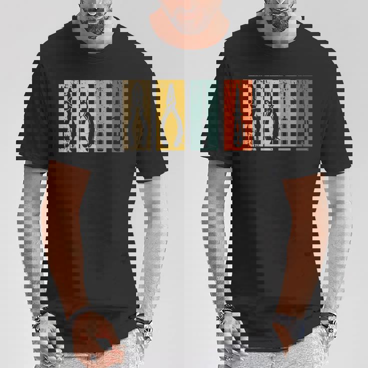 電工工具 レトロ 職人 Tシャツ 面白い贈り物