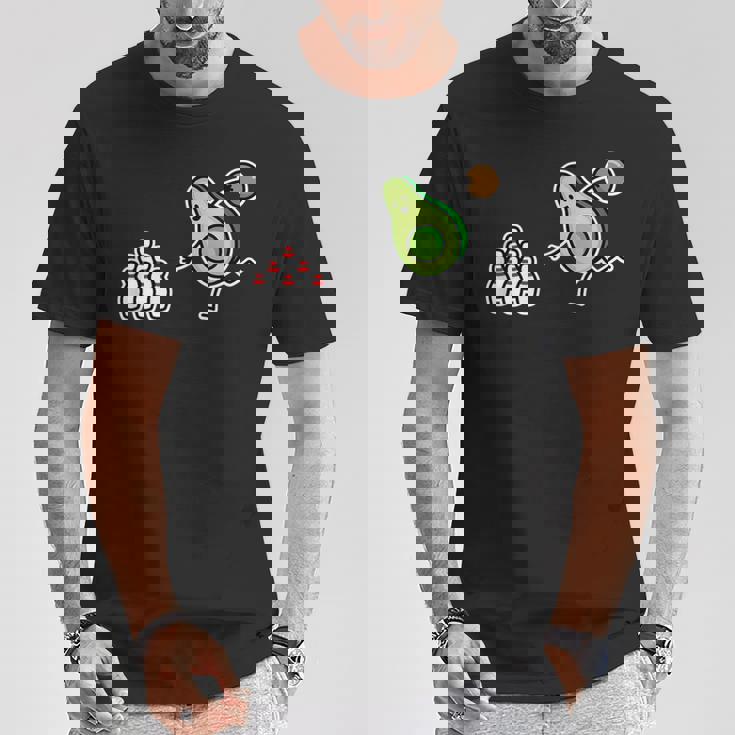 面白い アボカド カートゥーン ボウリング チーム ケグラー コーン ギフト Tシャツ 面白い贈り物