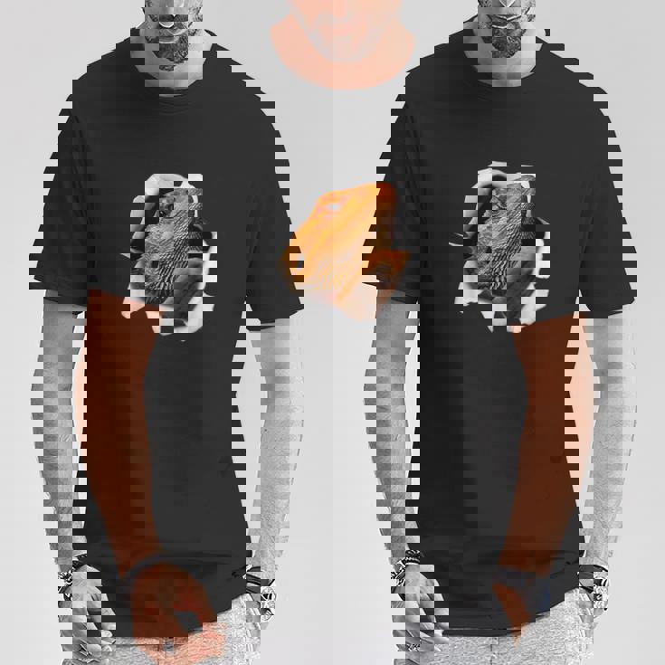 面白いtシャツ イグアナ トカゲ 爬虫類 メンズ 動物 グッズ おもしろ 面白い 服 ネタ 動物 珍獣 Tシャツ 面白い贈り物