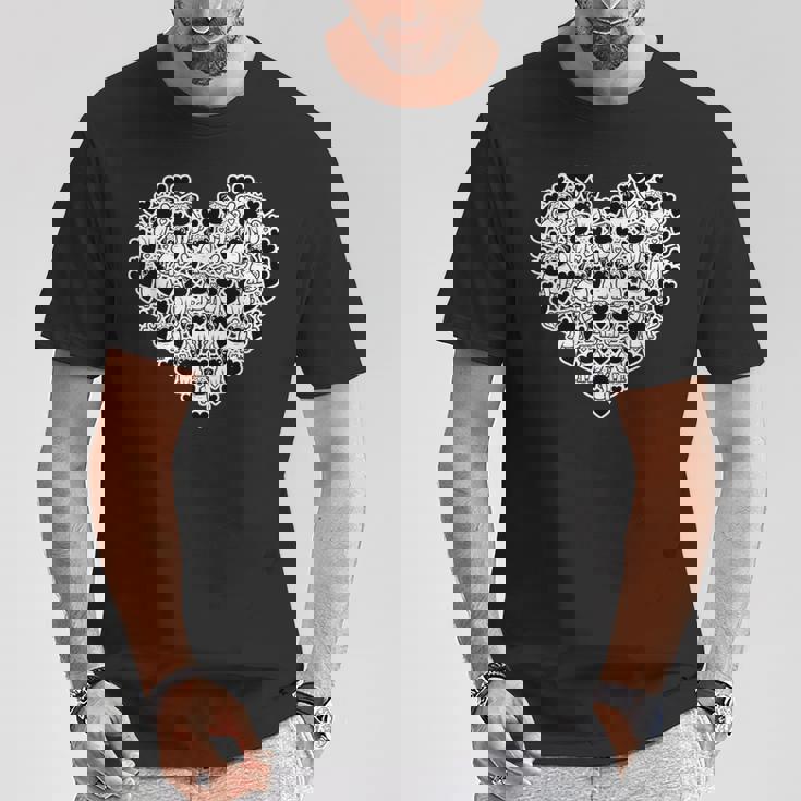 面白いtシャツ パグ 犬 ハート イヌ メンズ 犬好き グッズ かわいい おもしろ 面白い 服 ネタ Tシャツ 面白い贈り物