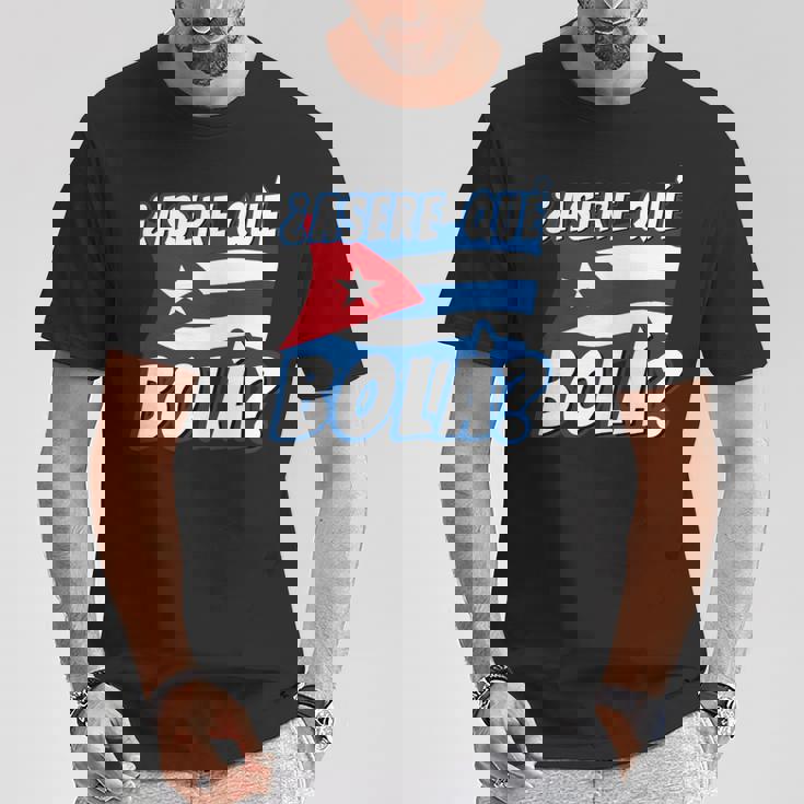 面白いキューバのハバナキューバの旗、アセレ・ケ・ボラ 長袖tシャツ Tシャツ 面白い贈り物