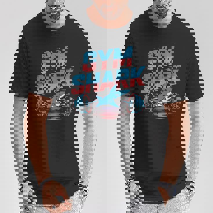面白いジムシャークシャツ – フィットネス愛好家tシャツ Tシャツ 面白い贈り物