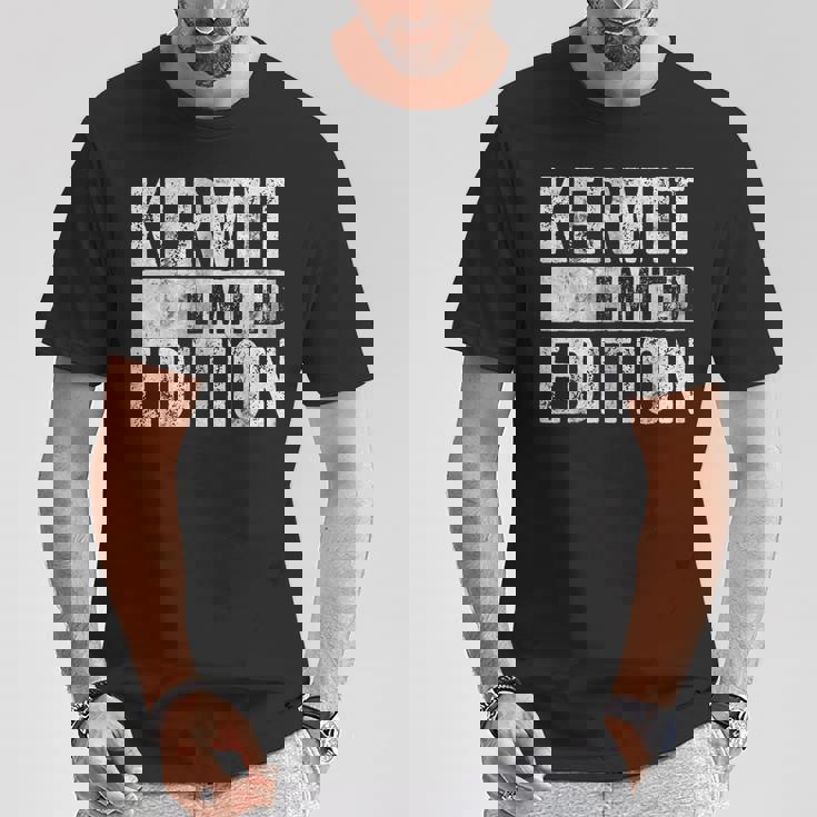 面白い名前ジョークシャツ カーミット限定版 Tシャツ 面白い贈り物