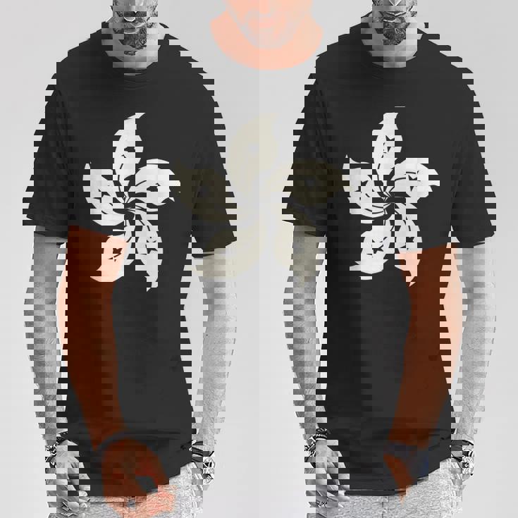 香港国旗 香港プライド オーキッド Tシャツ 面白い贈り物