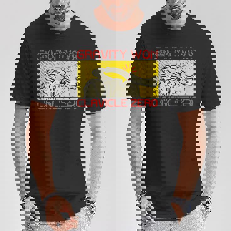 骨折 鎖骨 Tシャツ 面白い贈り物