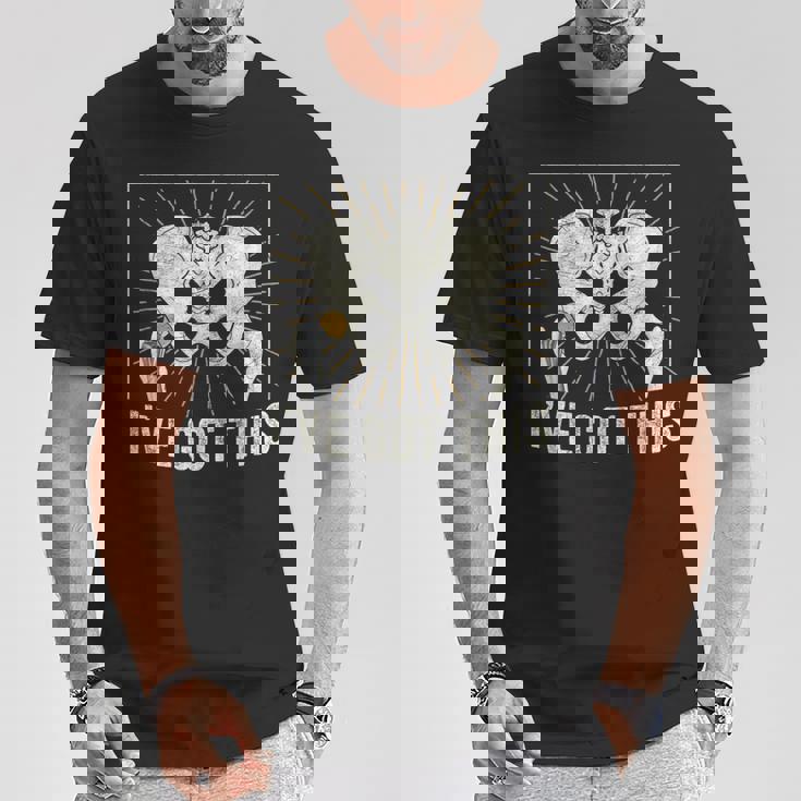 骨折した人工股関節置換手術で回復しました Tシャツ 面白い贈り物