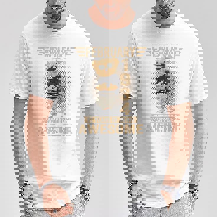 2月 92歳の誕生日 男性 女性 1934年 素晴らしいテディベア Tシャツ 面白い贈り物