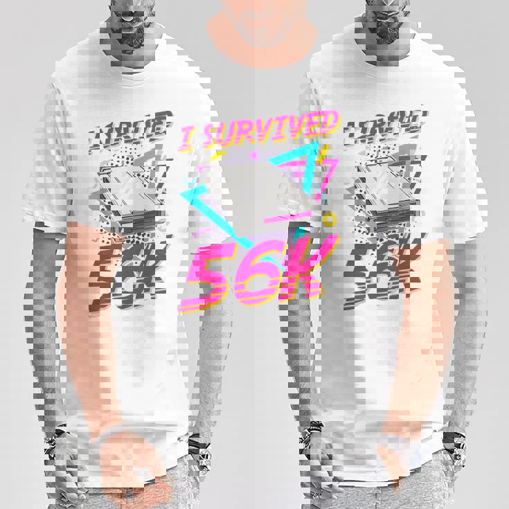 90年代 ノスタルジー レトロ 90年代 ダイヤルアップ インターネット ヴィンテージ Tシャツ 面白い贈り物