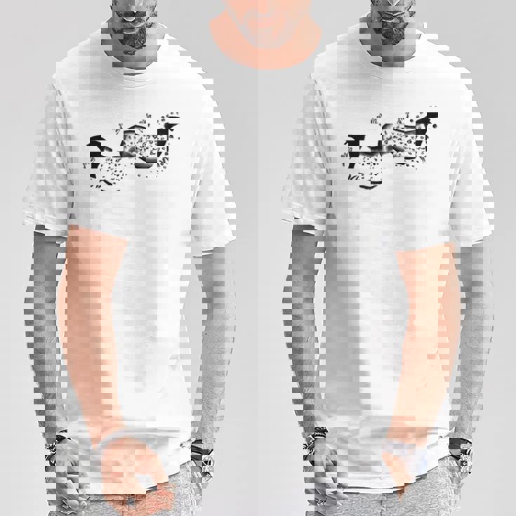 Arte Rupestre De La Edad De Piedra Por Dos Caballos De Pech Merle Manga Larga Camiseta unisex Regalos divertidos