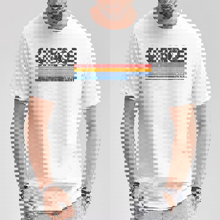 Arの故郷の誇りをこのレトロな70年代80年代でギブソンに見せましょう Tシャツ 面白い贈り物