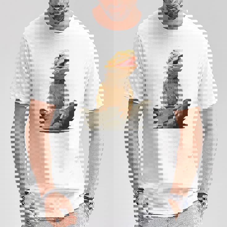 Bearded Dragon Youth Gecko Lizard Animal Tシャツ 面白い贈り物