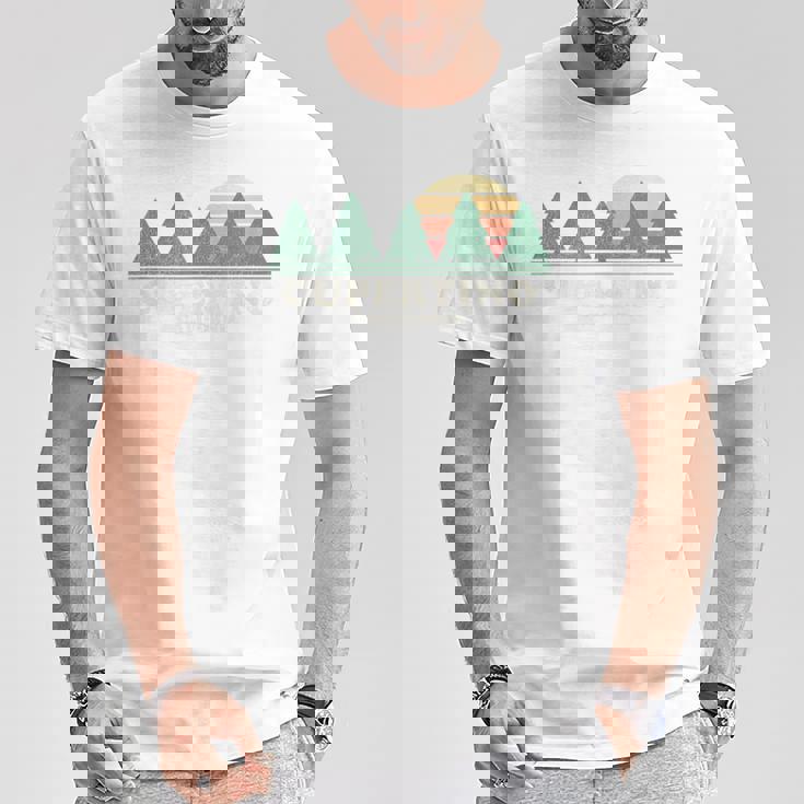 Cupertino Ca ヴィンテージ スローバック レトロ 70年代デザイン Tシャツ 面白い贈り物