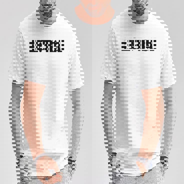 Electrical – Professional Electriciantaff Uniform Tシャツ 面白い贈り物