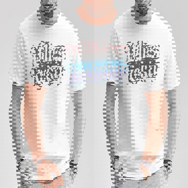 Epic Team Wellness Rockstarquad ヨガクラス フィットネス Tシャツ 面白い贈り物