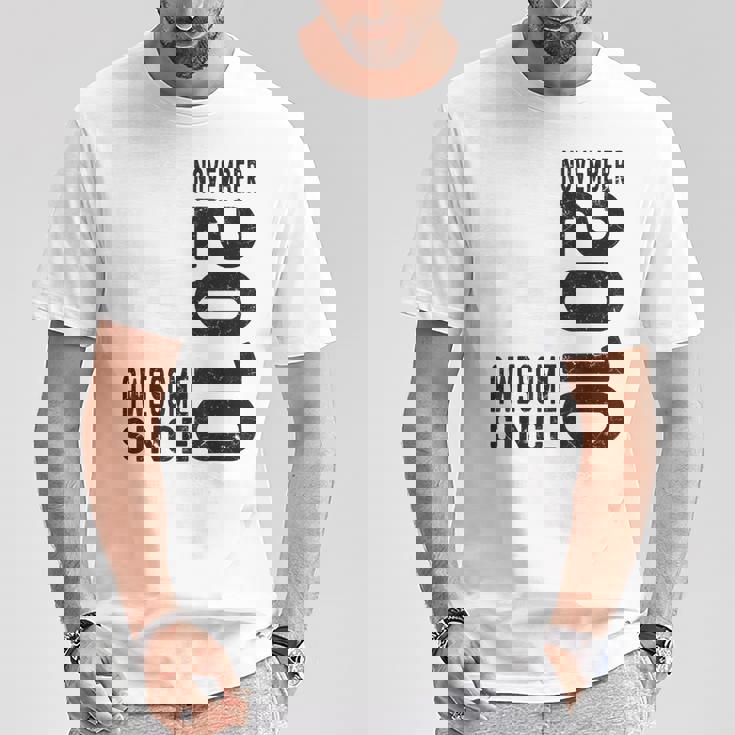 Impresionante Desde Noviembre 2010 Nacido En 2010 Noviembre Cumpleaños Camiseta unisex Regalos divertidos