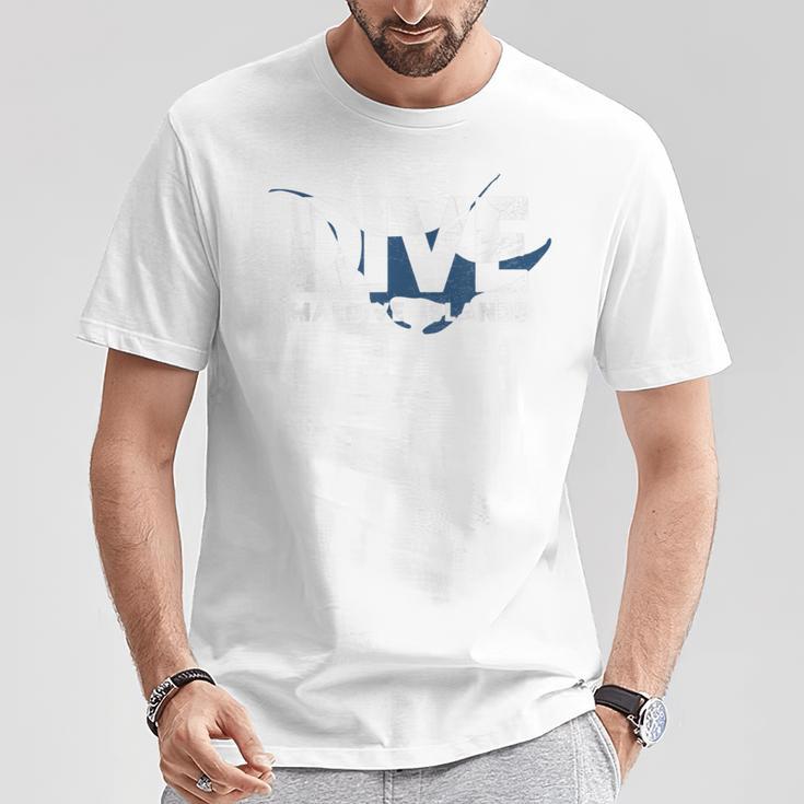 Maldivas Buceo Manta Camiseta unisex Regalos divertidos