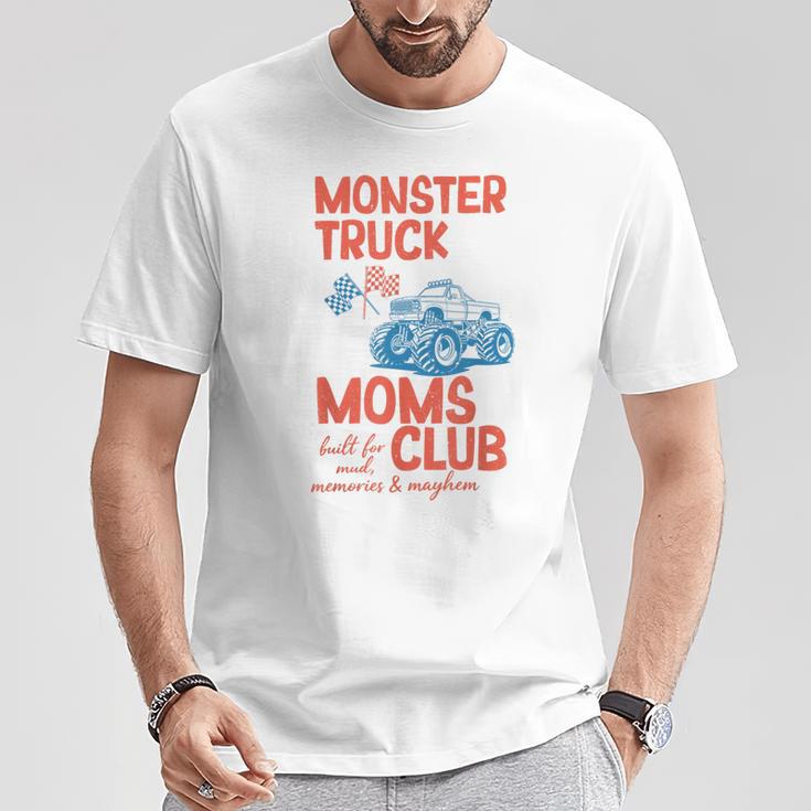 Monster Truck Moms Club Monster Truck Mama Mother's Day T-Shirt Unique Gifts