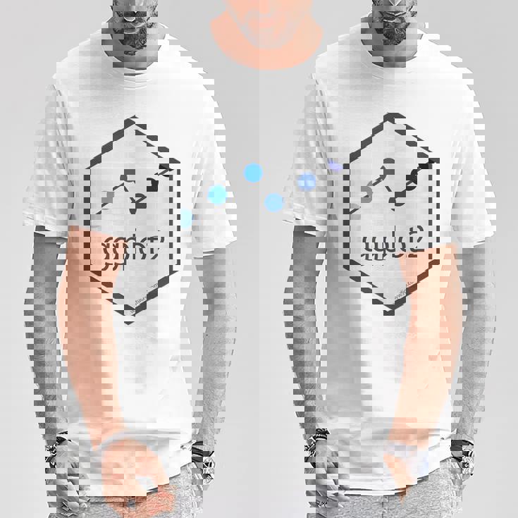 R Programming Ggplot2 六角tシャツ Rstudio Tidyverse Rstats Tシャツ 面白い贈り物