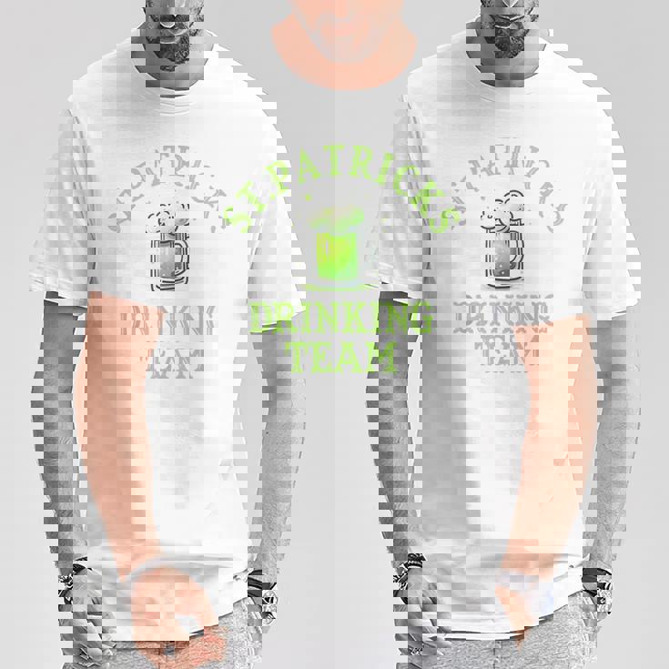St Patrick Day セント・パトリックス・デー コスチューム ビール アイリッシュ Drinking Team Tシャツ 面白い贈り物
