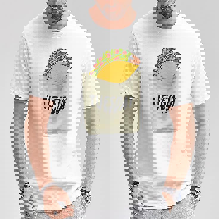 Trendy Taco Tuesday Pocket Food Humour Tシャツ 面白い贈り物