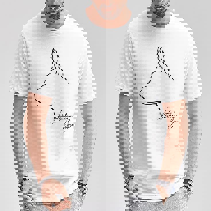 Wilsigns オーストラリアンケルピー インプロファイルドッグギフト Tシャツ 面白い贈り物