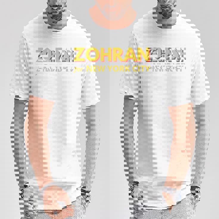 Zohran Mamdani ニューヨーク市長用 面白い クール トレンディ プログレッシブ Tシャツ 面白い贈り物