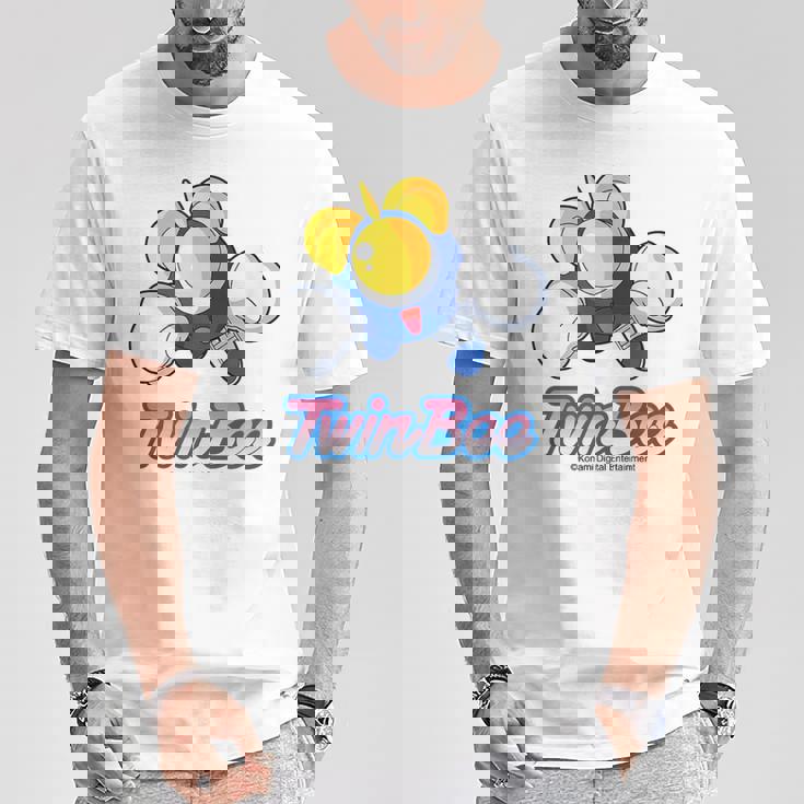 「ツインビー」ツインビー（D） Tシャツ 面白い贈り物