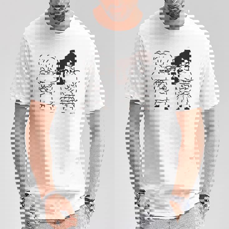 【まんが】クレヨンしんちゃん ネネちゃんとあいちゃん Tシャツ 面白い贈り物