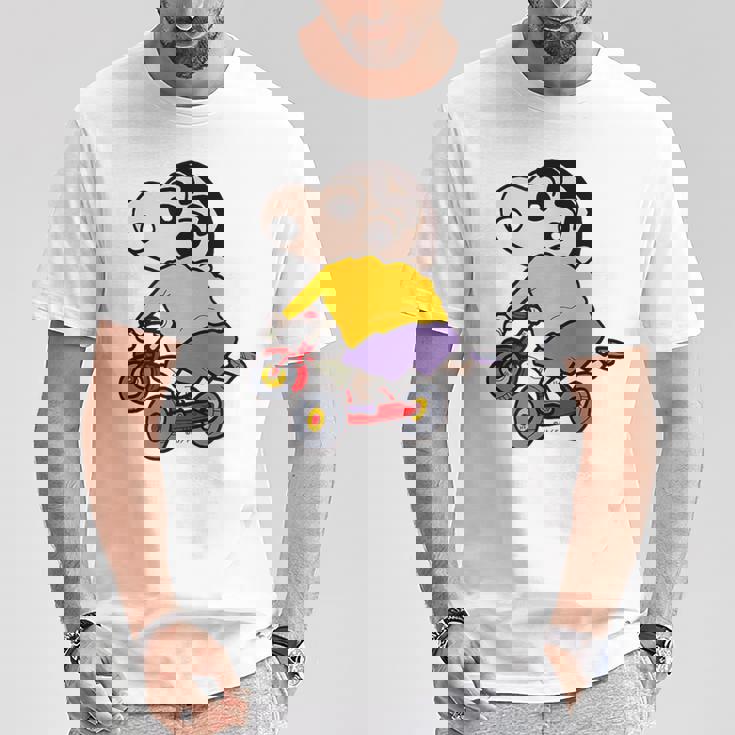 【まんが】クレヨンしんちゃん 三輪車しんちゃん Tシャツ 面白い贈り物