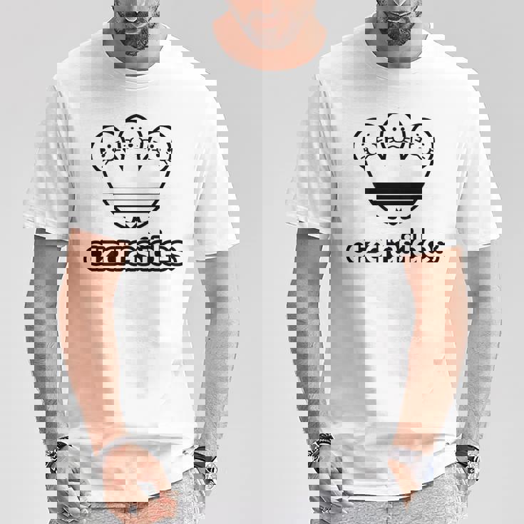 【バックプリント・背中側】アザラシデス Azarasides ゴマちゃん ブランド パロディ 面白 かわいい Tシャツ 面白い贈り物