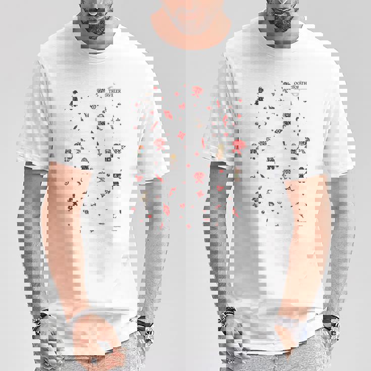 【公式】『オクトパストラベラー0』ホリデーパーティー・期間限定 Tシャツ 面白い贈り物