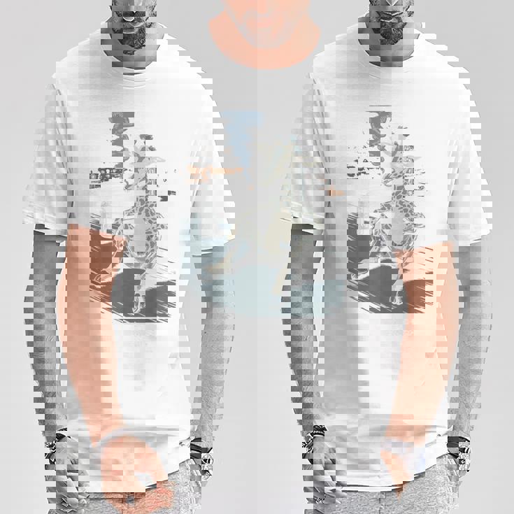 おもしろい 喫煙 キリン ビール キリン スモーカー Tシャツ 面白い贈り物